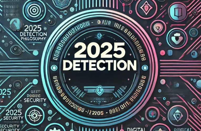My 2025 Detection Philosophy and the Pursuit of Immutable Artifacts